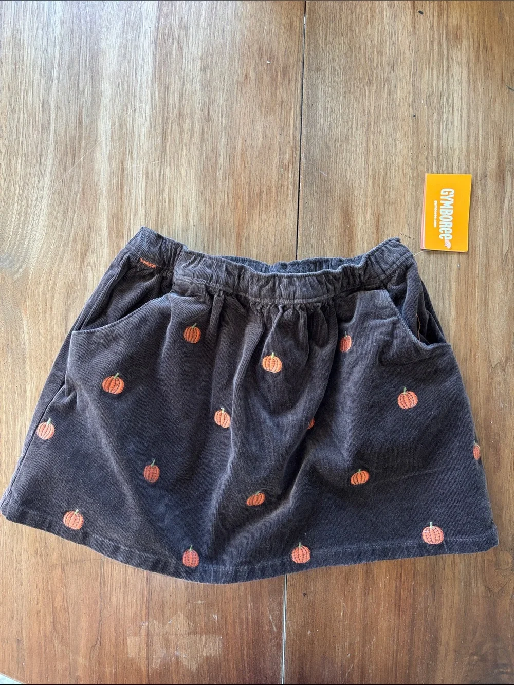 NWT Gymboree pumpkin skort 4t